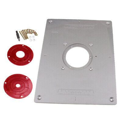 Aluminum Alloy Router Table Insert Plate The Trim Panel For Woodworking Benches
