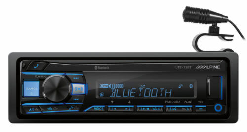 Alpine Ute-73bt Digital Media Advanced Bluetooth Car Stereo Receiver W/aux/usb